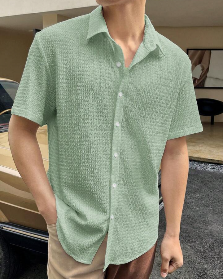 Pista Seersucker Half Sleeve Shirt